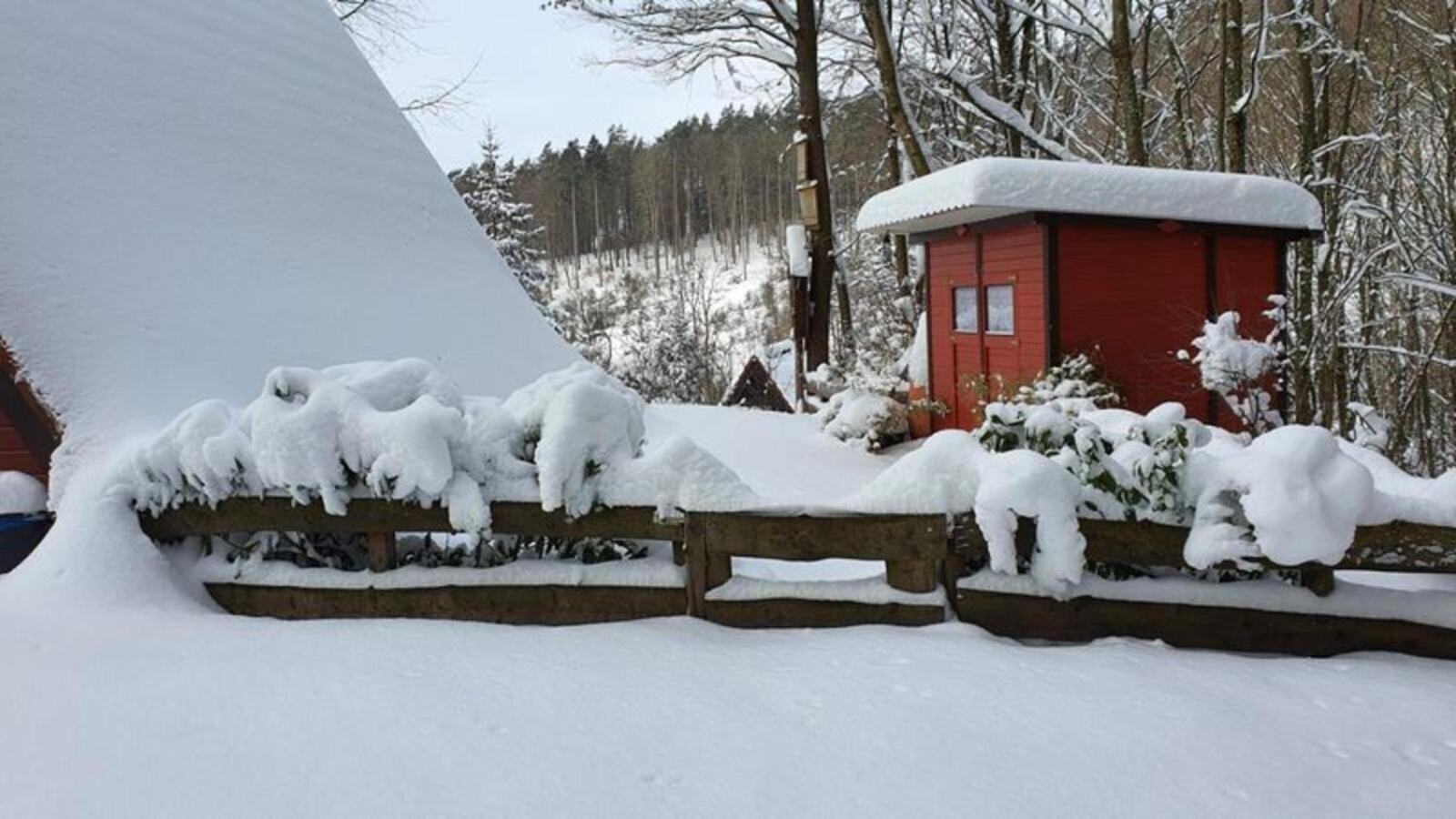 Ferienhaus Am Wald Ronshausen Экстерьер фото